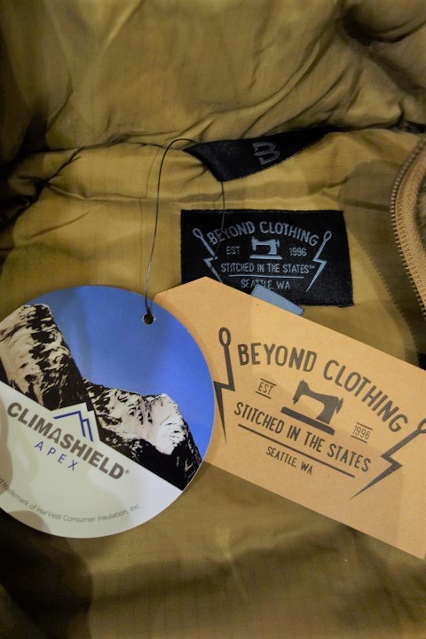 実物 新品 米軍 Beyond製 A7 AXIOS COLD ジャケット BEYOND CLOTHING ⁄ A7 AXIOS COLD ...