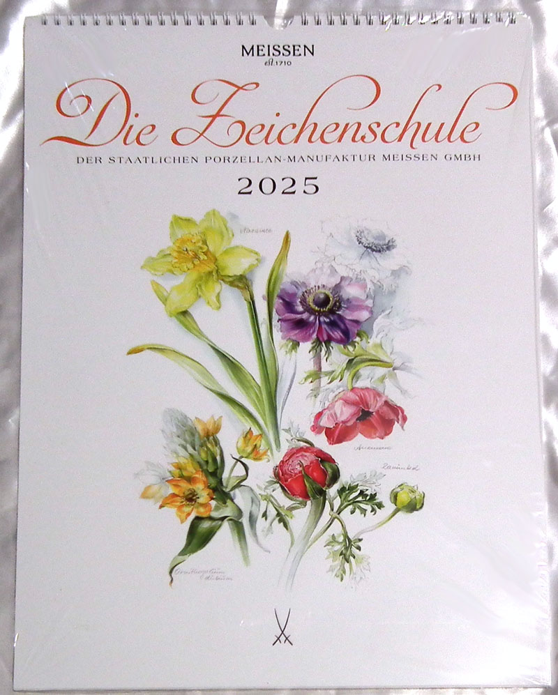 マイセン2025年カレンダー | ユーロクラシクス 食器屋のつぶやき