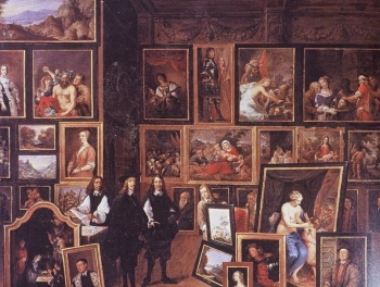 ダフィット・テニールス 画廊画「レオポルト・ウィルヘルム大公の画廊」 RE+nessance