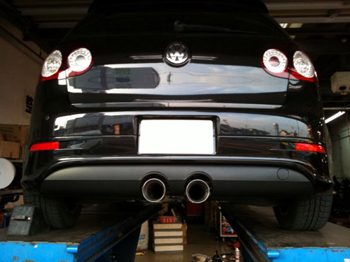 Eurojet Racing R32ルックマフラー - GOLF5 GTI編 | G-Blog
