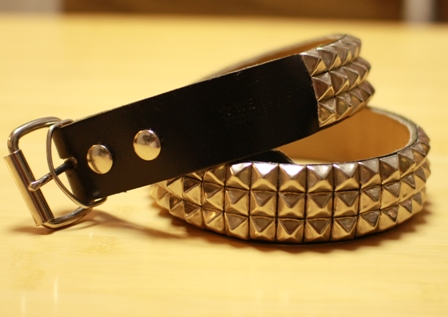 Wendy's 3連 スタッズベルト WENDY'S OF LONDON 3連 ピラミッド