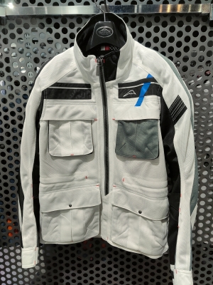 KUSHITANI K-2439 クシタニ フルメッシュロングジャケット 白 K-2439 フルメッシュロングジャケット バイク用品のクシタニ