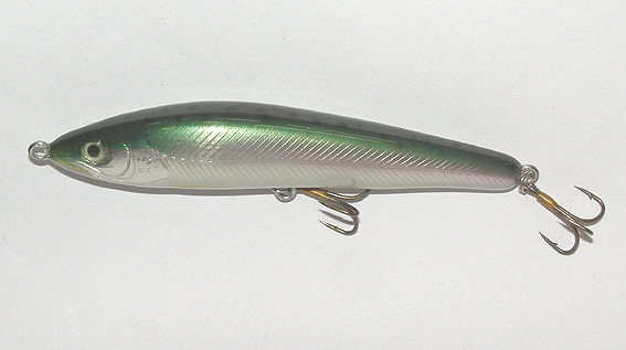 ウッドベイト：10cmペンシル、レジディ（ギル、ヘラ、アマゴ