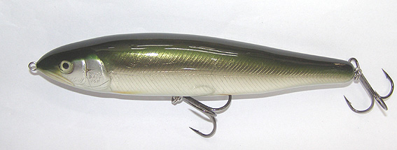 ウッドベイト：10cmペンシル、レジディ（ギル、ヘラ、アマゴ