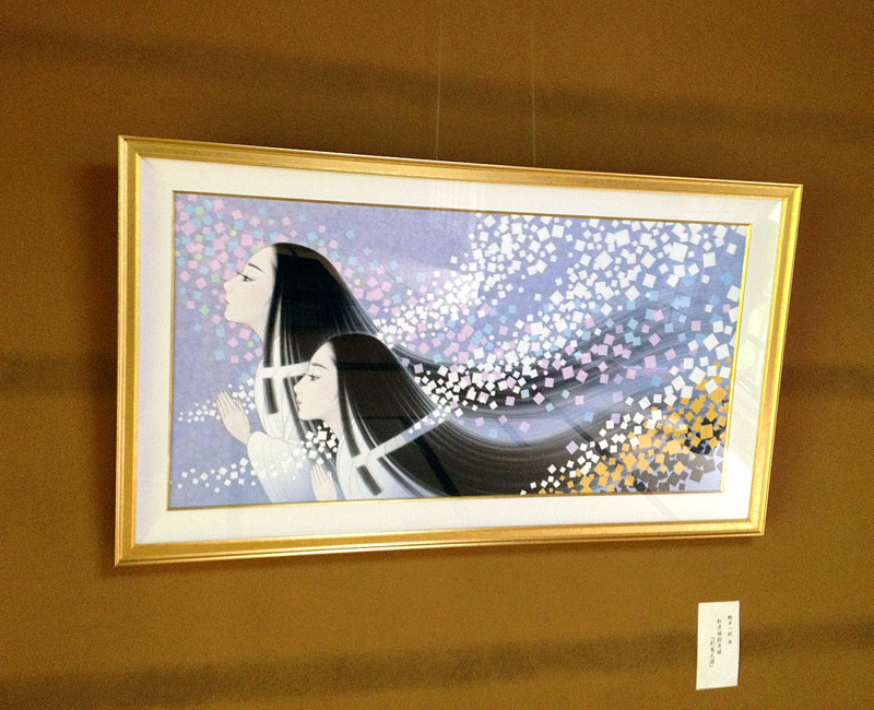 5/01 鶴田一郎・鹿ヶ谷安楽寺『松虫姫鈴虫姫』作品展のご報告