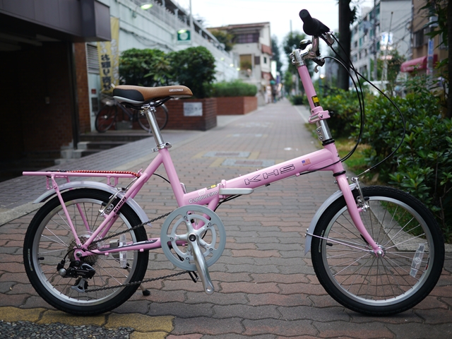 折りたたみ自転車】 KHS カプチーノ