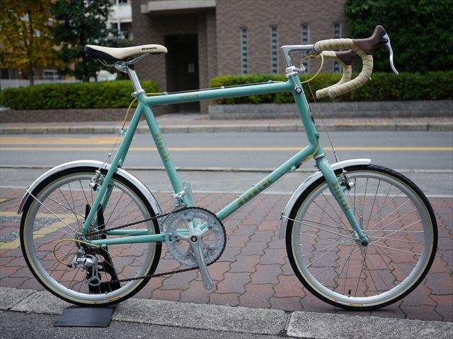 ちょっとおしゃれになりました。 ビアンキ ミニベロ8 | サイクル