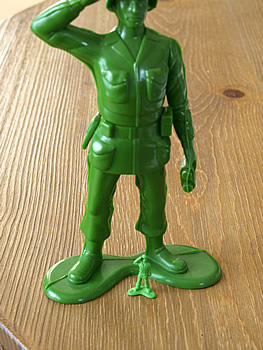 VinylCollectibleDollsコレクションNO．3 グリーンアーミーメン