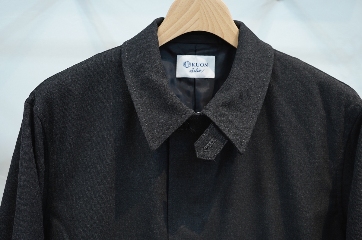 KUON（クオン）さんの、美しくスタイリッシュなフランネルハリントン