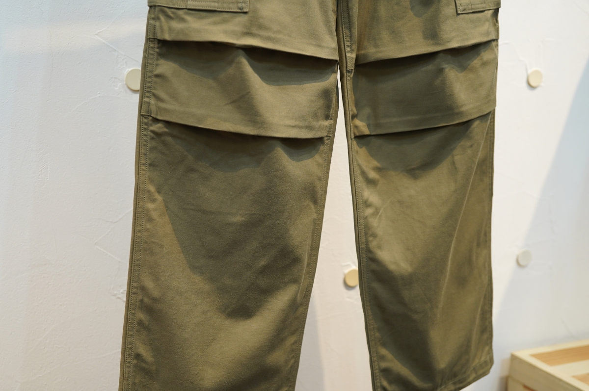 Workers（ワーカーズ）さんが作れるうちに！で作ったM65トラウザーズ