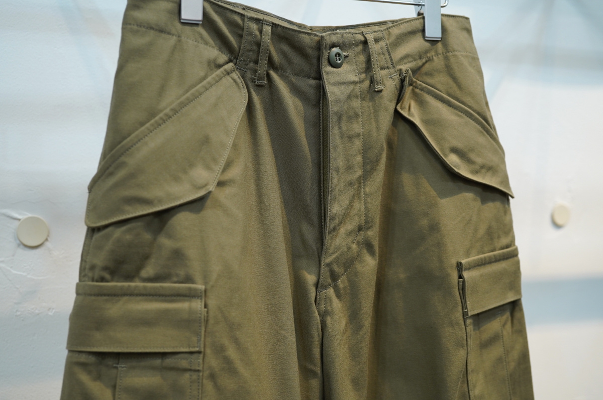 M-65トラウザー② Workers（ワーカーズ）さんが作れるうちに！で作ったM65トラウザーズ