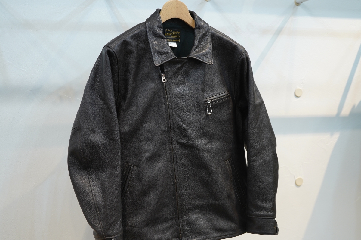 40s sport clad カーコート　ジャケット コの字留め　ゴートスキン Workers（ワーカーズ）さんのゴートスキンスポーツジャケット、先行