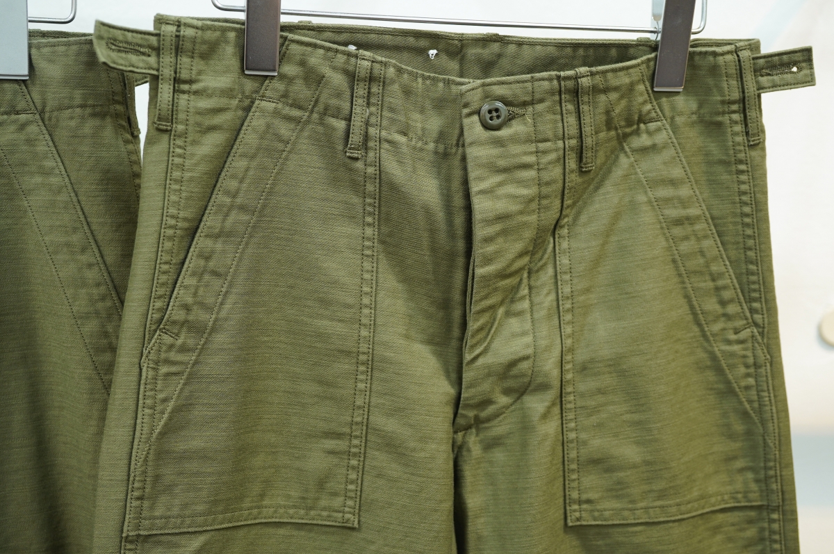Workers ワーカーズ　ベイカートラウザーズ WORKERS/ワーカーズ Baker Pants, Trace MIL-838-D, OD Reversed