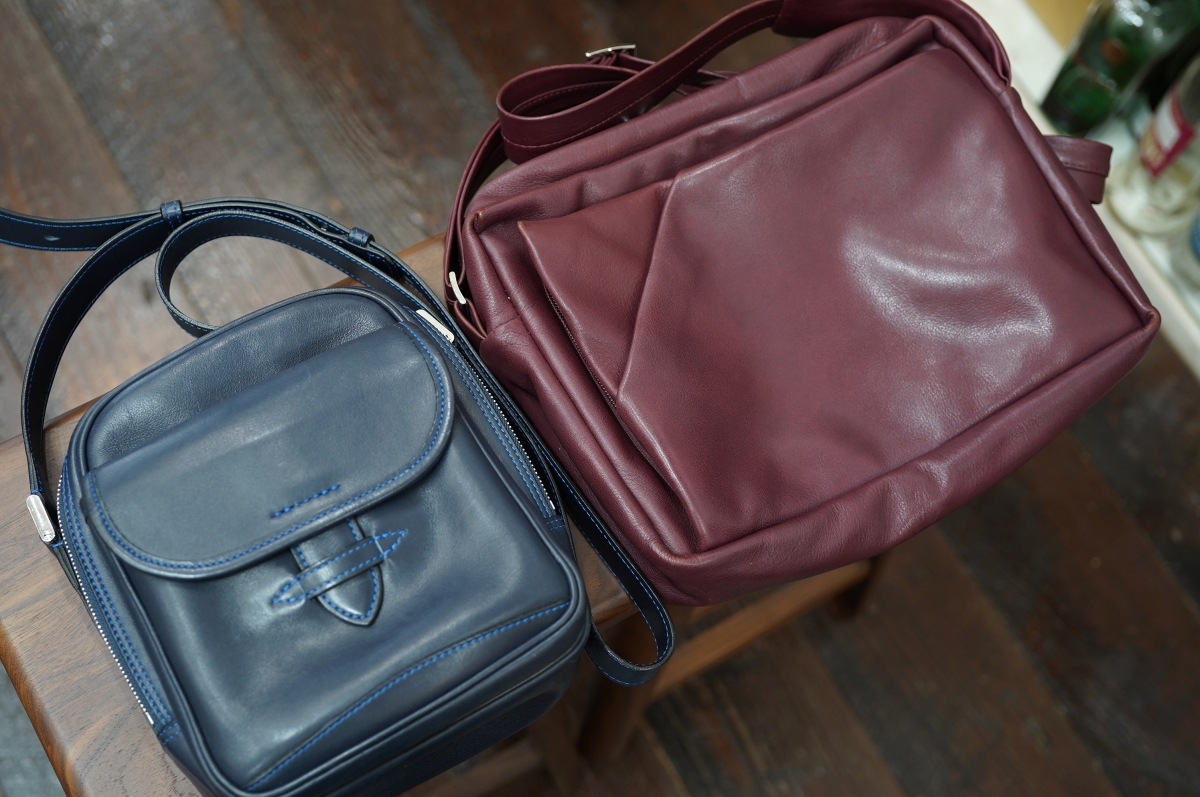 デンマークソフトカーフ、やっぱりこの革は素敵な質感で魅力的です