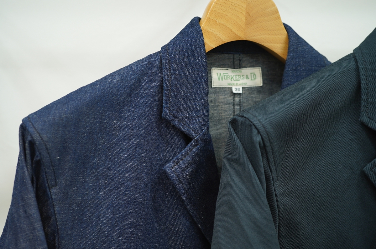 Workersさんのラウンジジャケット、久しぶりにかなり使いやすく登場