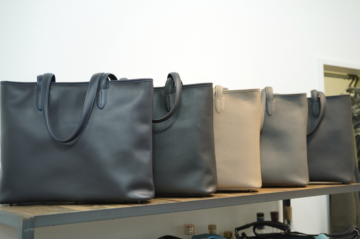 ル・ボナー　フェルミートート　ブラック（デンマークカーフ） ル・ボナー フェルミートート デンマークソフトカーフ ブラック