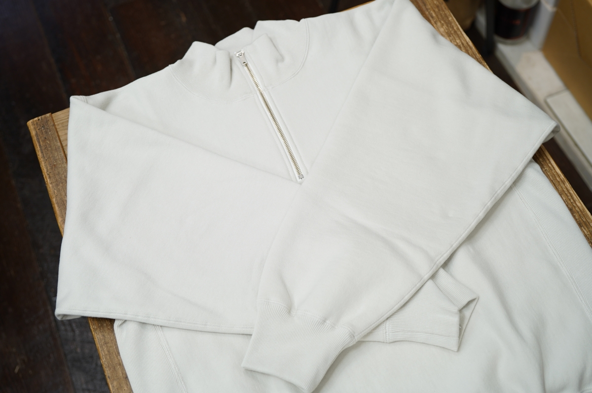 Workers（ワーカーズ）さんの25AWラスト入荷、ハーフジップ