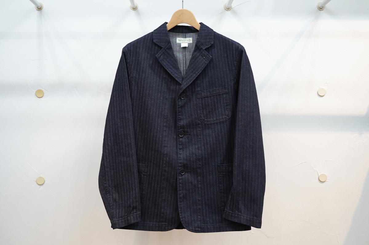 M*o様 WORKERS ラウンジジャケット 26SS Workersさんの26SSスタート、ラウンジジャケットが素敵に到着です