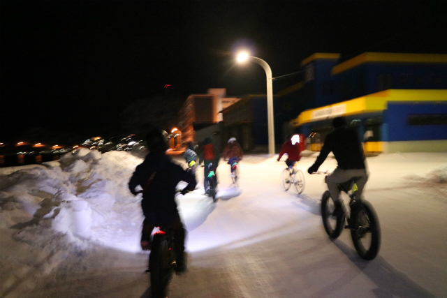 2019.1.26 『SNOW NIGHT RIDE』 | CHILLNOWA BLOG -HAKODATE ADVENTURE BIKE SHOP-