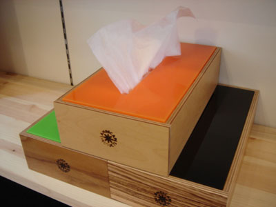 ランドスケーププロダクツ ティッシュボックス ランドスケープ