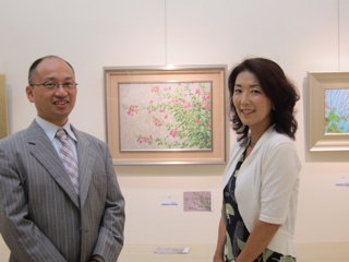 第12回 大竹正芳日本画展 に伺いました | 【いやさか通信】前川あやこ
