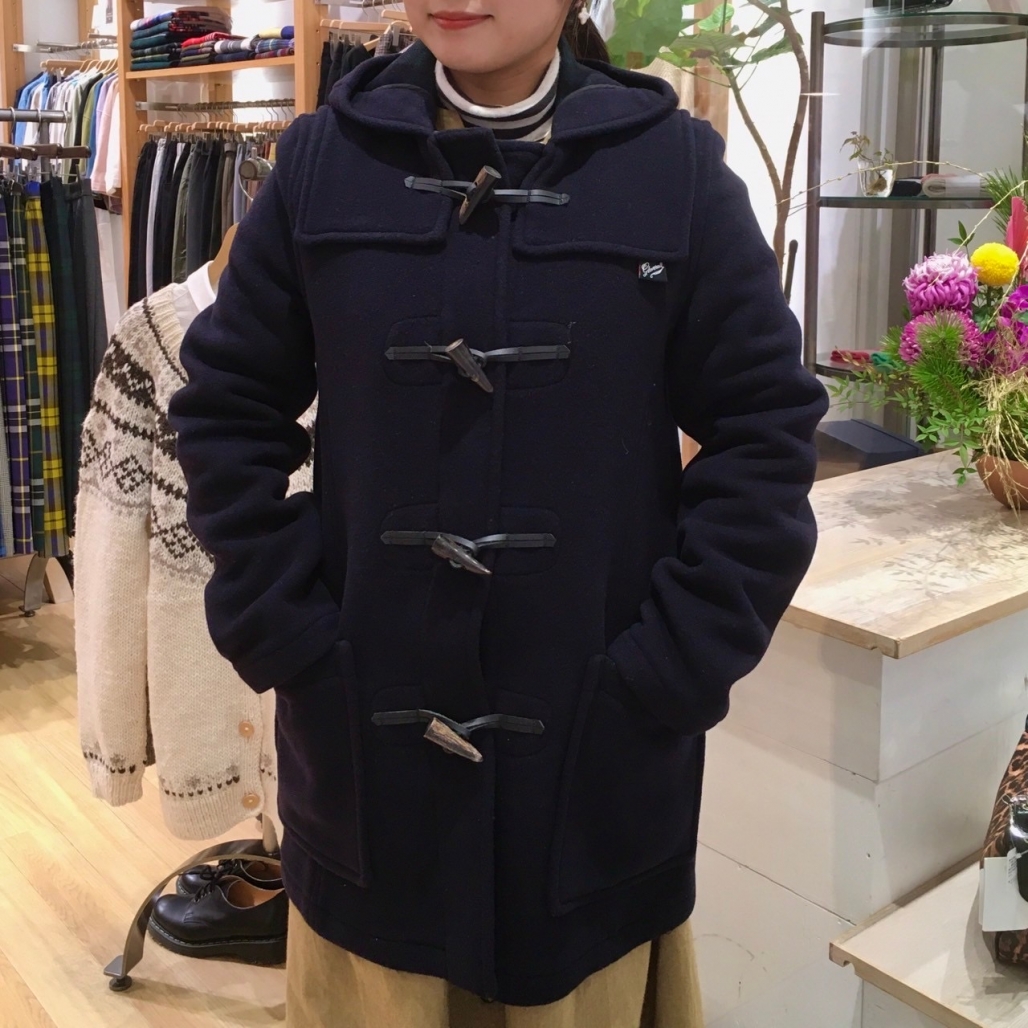 GLOVERALL】英国製 MS516552 MONTY ロングダッフルコート（Gloverall  