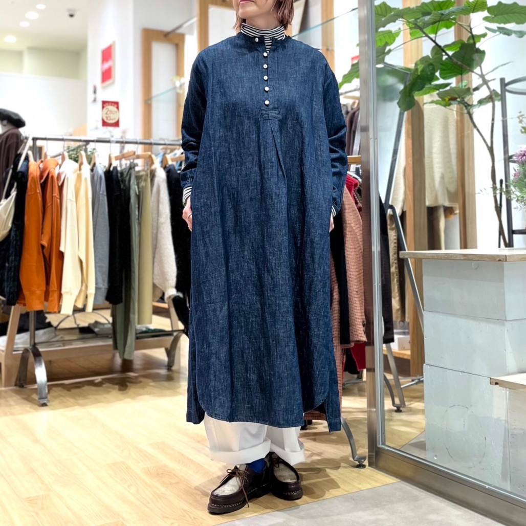 デニムワンピースの着回しコーデ☆ | SHETH BLOG