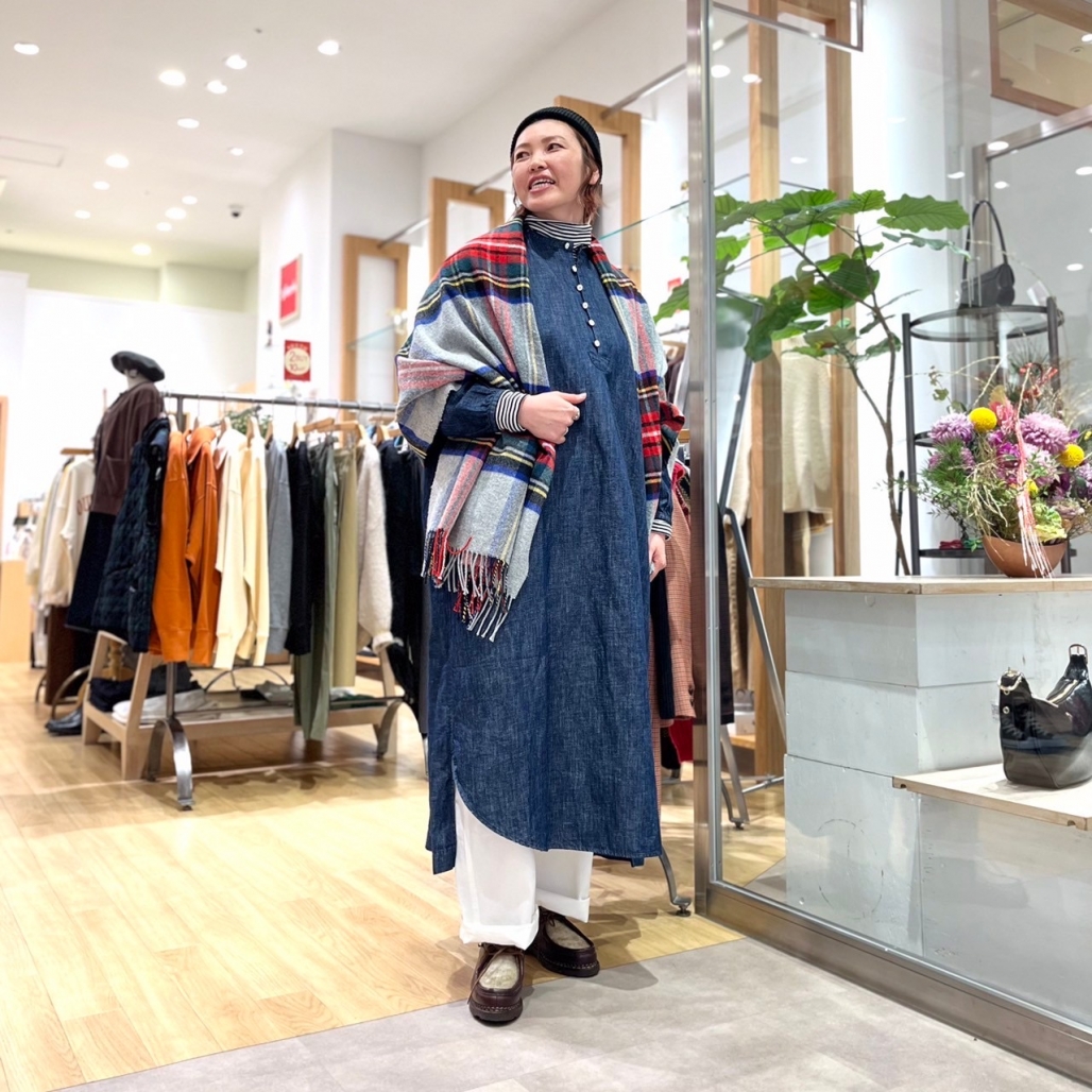 デニムワンピースの着回しコーデ☆ | SHETH BLOG
