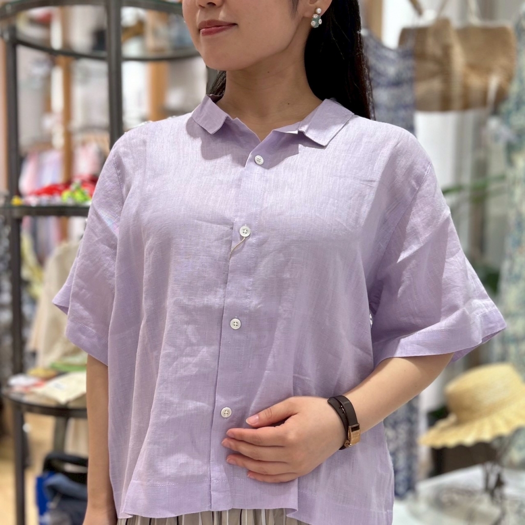 FURALI リネン100% ゆったり シャツFree サイズ FURALI | SHETH BLOG