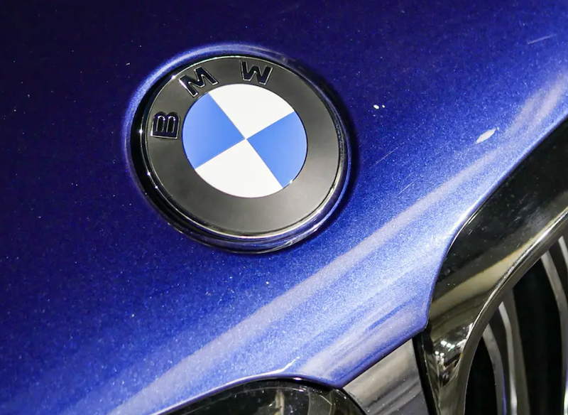 BMW 黒銀カーボン3点エンブレムE30 E34 E36 E60 E63 M6 Z3 Z4