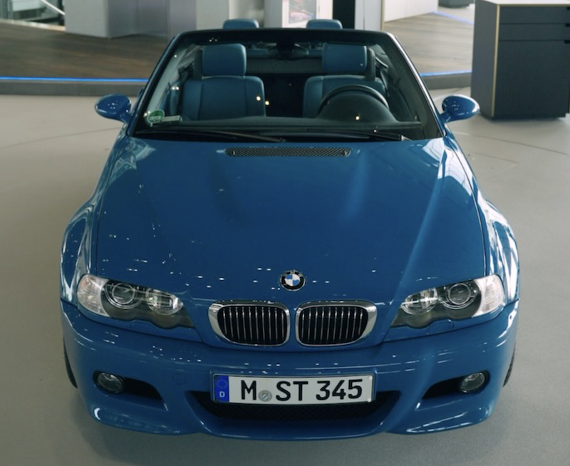  M3 カブリオレ E46 モデルカー 特注 非売品 正規品 ブルー M3 カブリオレ E46 モデルカー 特注 非売品 正規品 ブルー M3