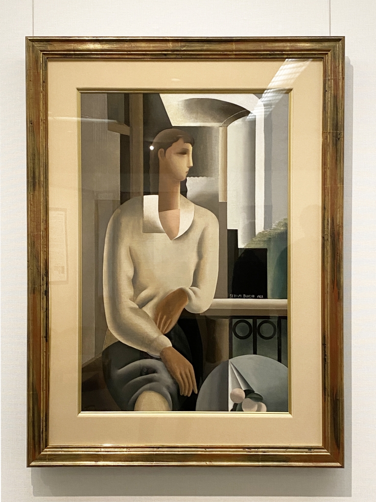 東郷青児、【コントラバスを弾く】、希少な額装用画集より、状態良好、新品額装付 東郷青児、【郷愁】、希少な額装用画集より、状態良好、新品額装