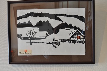 干支クラフトと切り絵会津の冬景色 | 食彩アトリエ あいづ家｜あいづ家