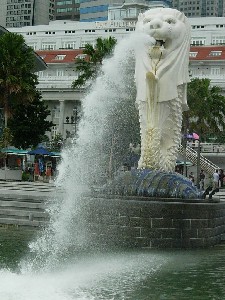 マーライオンいろいろ | ぼんやりひつじ暦