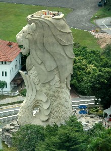 マーライオンいろいろ | ぼんやりひつじ暦