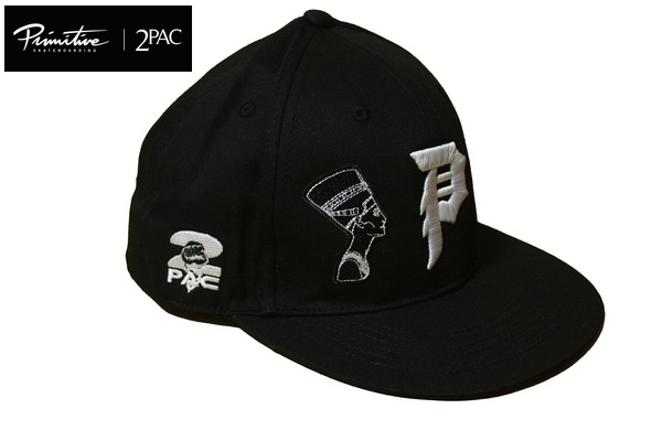 PRIMITIVE 【 プリミティブ 】× 2PAC コラボキャップ ROYALTY SNAPBACK
