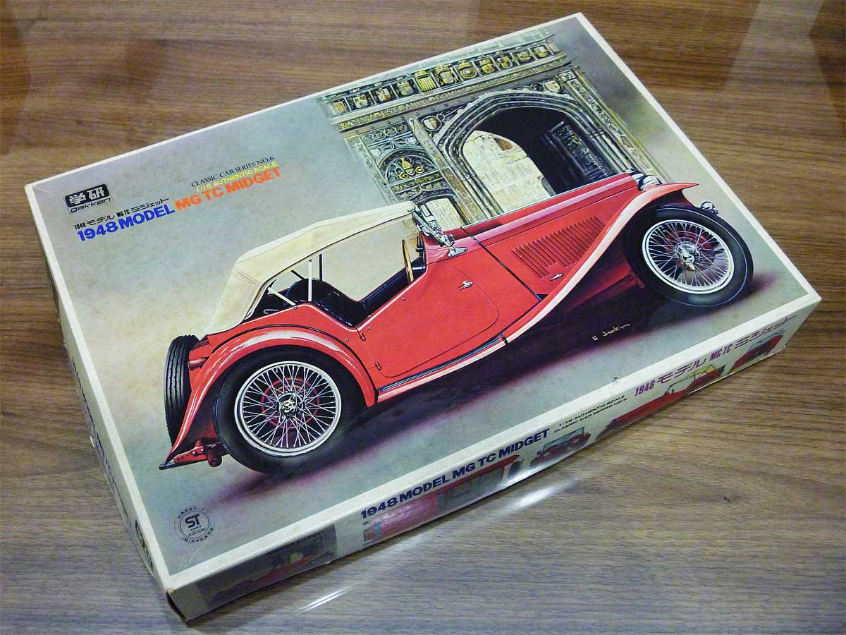 1948 MG TC Midget 　1:16プラモデルキット 1948 MG TC Midget 1:16プラモデルキット MiniCraft 1948 MG TC