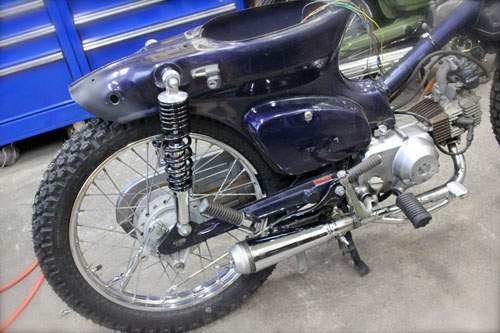 スーパーカブ スーパートラップマフラー