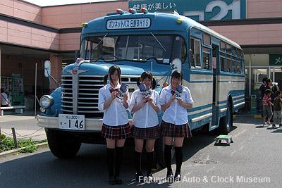 ボンネットバス・日野BH15が竹原市へお出かけしました