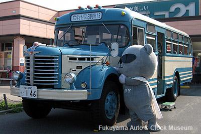 ボンネットバス・日野BH15が竹原市へお出かけしました