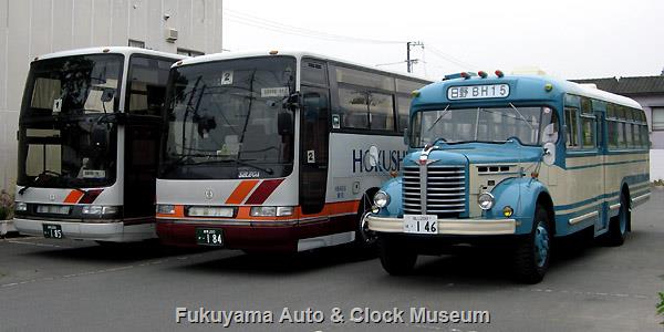 新旧日野バスミーティング～追憶の井笠バス福山(営)貸切車編～ | Fukuyama Auto & Clock Museum