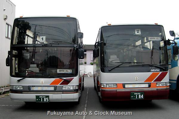 新旧日野バスミーティング～追憶の井笠バス福山(営)貸切車編