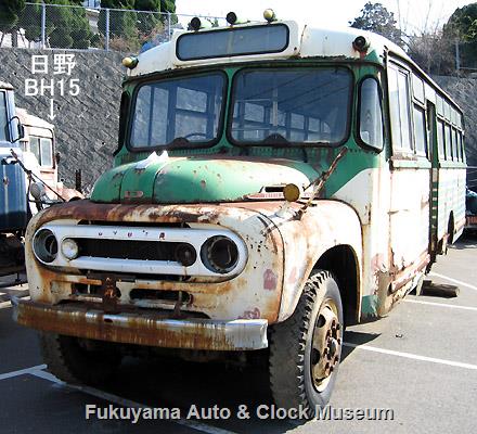 トヨタのボンネットバス | Fukuyama Auto & Clock Museum
