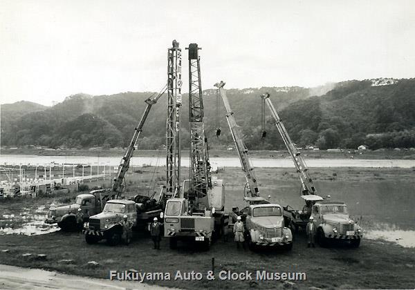 追憶のクレーン車たち | Fukuyama Auto & Clock Museum