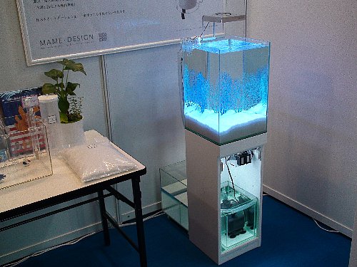 マメデザイン マメオーバーフローM マメオーバーフローマメデザイン手吹きガラス製サイフォン方式