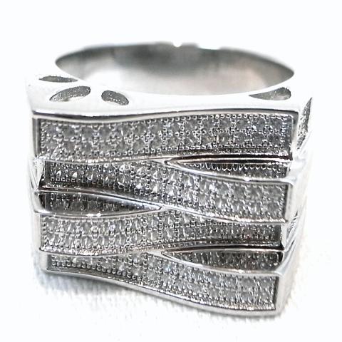 Sliver Ring Rectangle Four Reams