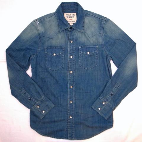 WHO.A.U Denim L/S Shirt