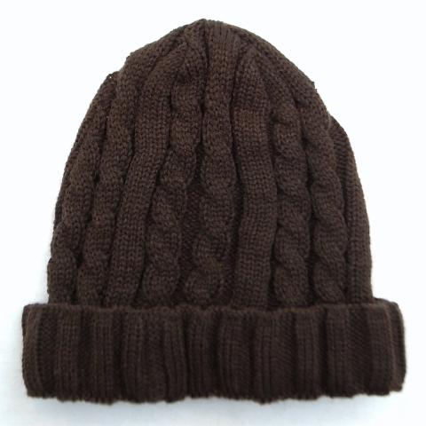 Knit Cap Brown