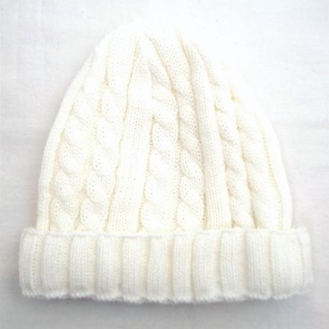 Knit Cap Off White