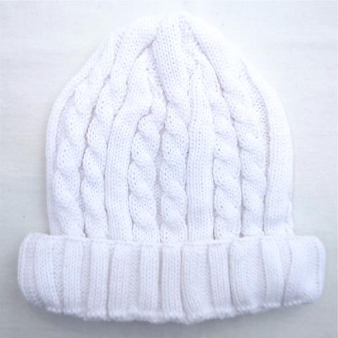 Knit Cap White